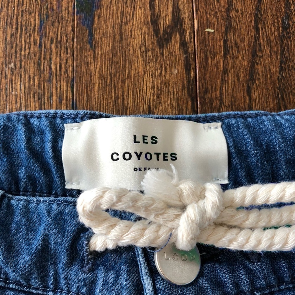 Les Coyotes de Paris Women’s 25 Super Oversized High-Waisted Wide-Leg Jeans EUC! - Picture 6 of 16